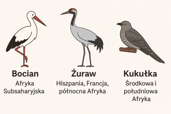 Ptaki odlatujące z Polski: Kiedy i dokąd lecą? Pełny przewodnik